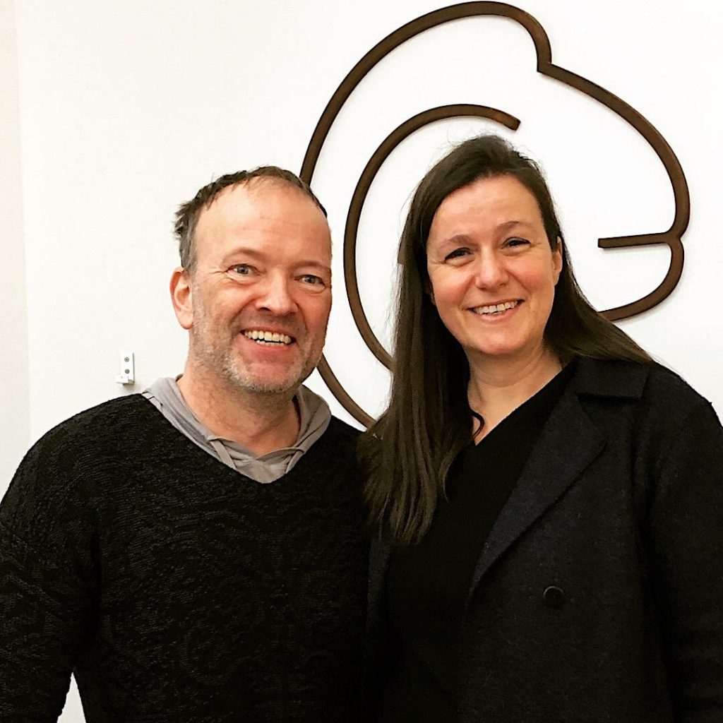 Jens König und Tina Wrede bei Just Merino in Potsdam