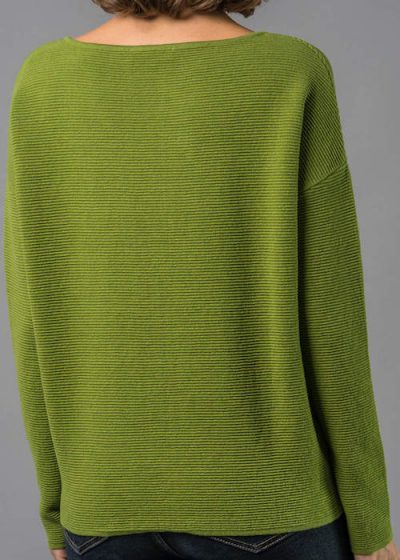 Wellen Pullover Damen von Connemara aus Baumwolle