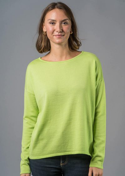 Hellgrüner Pullover Damen von Connemara