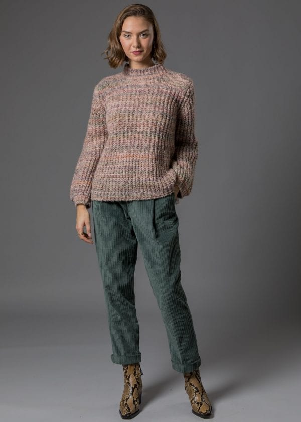 Scotch & Soda Damen Grobstrick Wollmischung Pullover Sweater